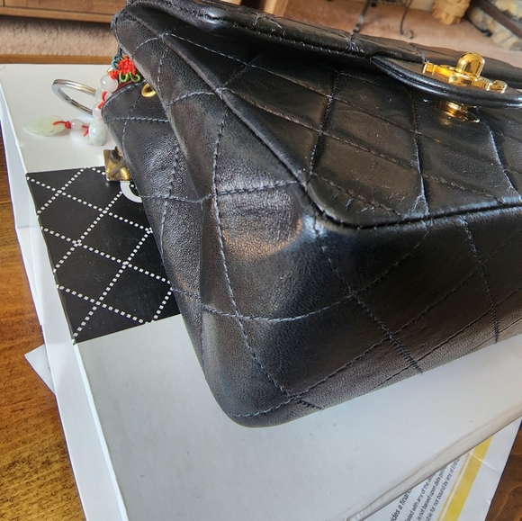 SOLD Authentic Chanel mini square bag - Picture 7 of 13